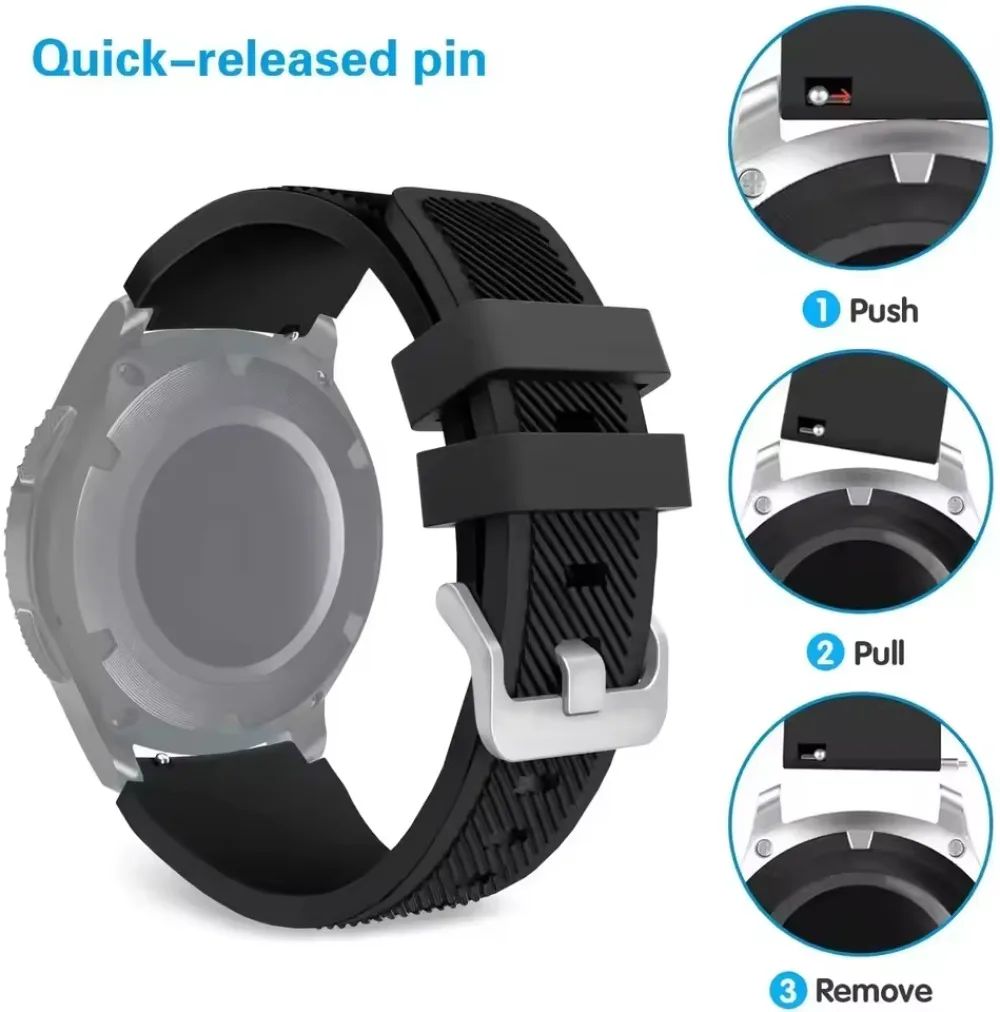 Premium Silicone Wristband - Soft & Comfortable for Active Lifestyles