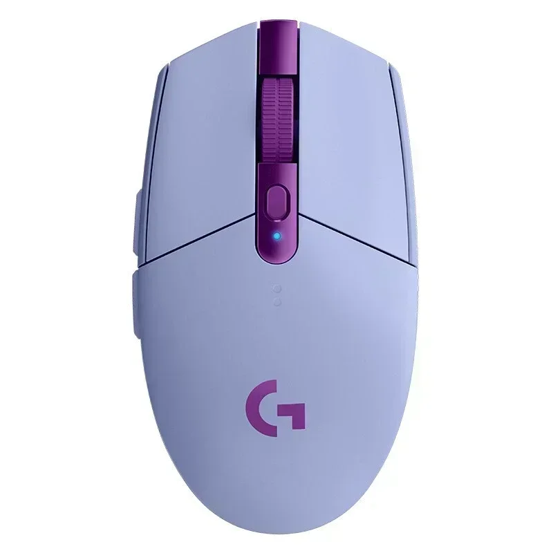 עכבר משחק אלחוטי Logitech G304 Ligthspeed המקורי, חיישן Hero 12K, 12000DPI, 6 כפתורים ניתנים לתכנות, תואם למחשב MacOS