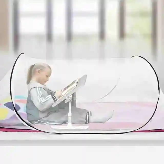 Filet de camping réglable avec maille cryptée, filet de camping pour dortoir simple, tr/min et portable,installation gratuite 1