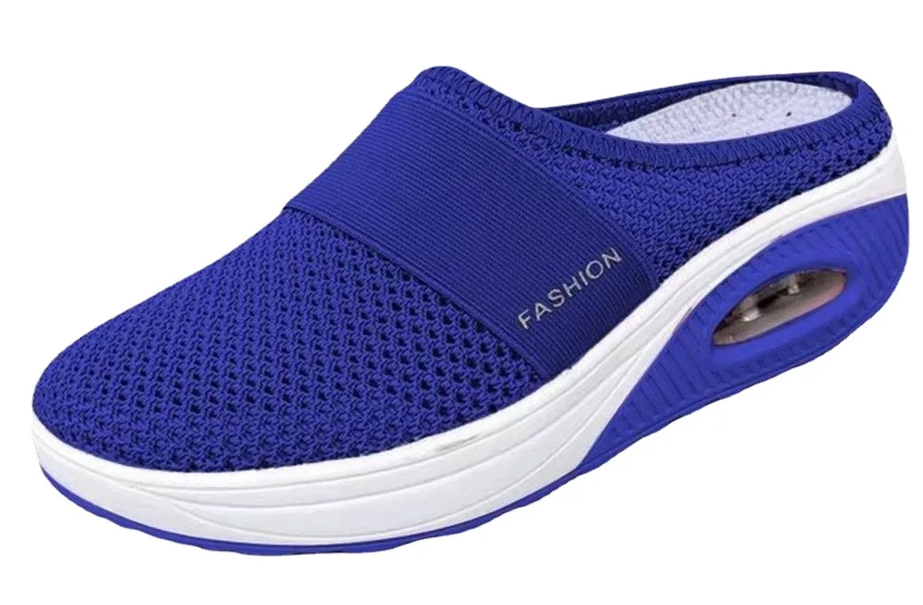 

Slippers Women Wedge Premium Slippers Vintage Anti-slip Casual Female Platform Retro Shoes Plus Size Orthopedic Diabetic Sandals