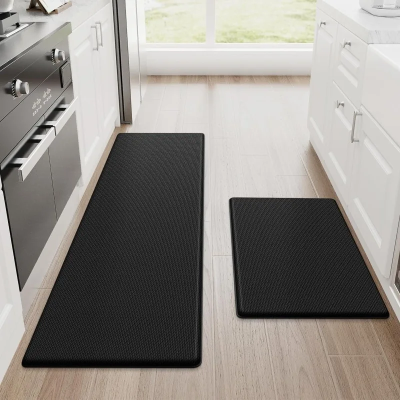 Kitchen Floor Dedicated Cushioning Anti Fatigue Slip Vertical Waterproof Oil Resistant Easy To Clean PVC Material Floor Mat