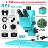 RF4 S9R Trinocular Stereo Microscope 7-74X 1 RF4 S9R Trinocular Stereo Microscope 7-74X 1