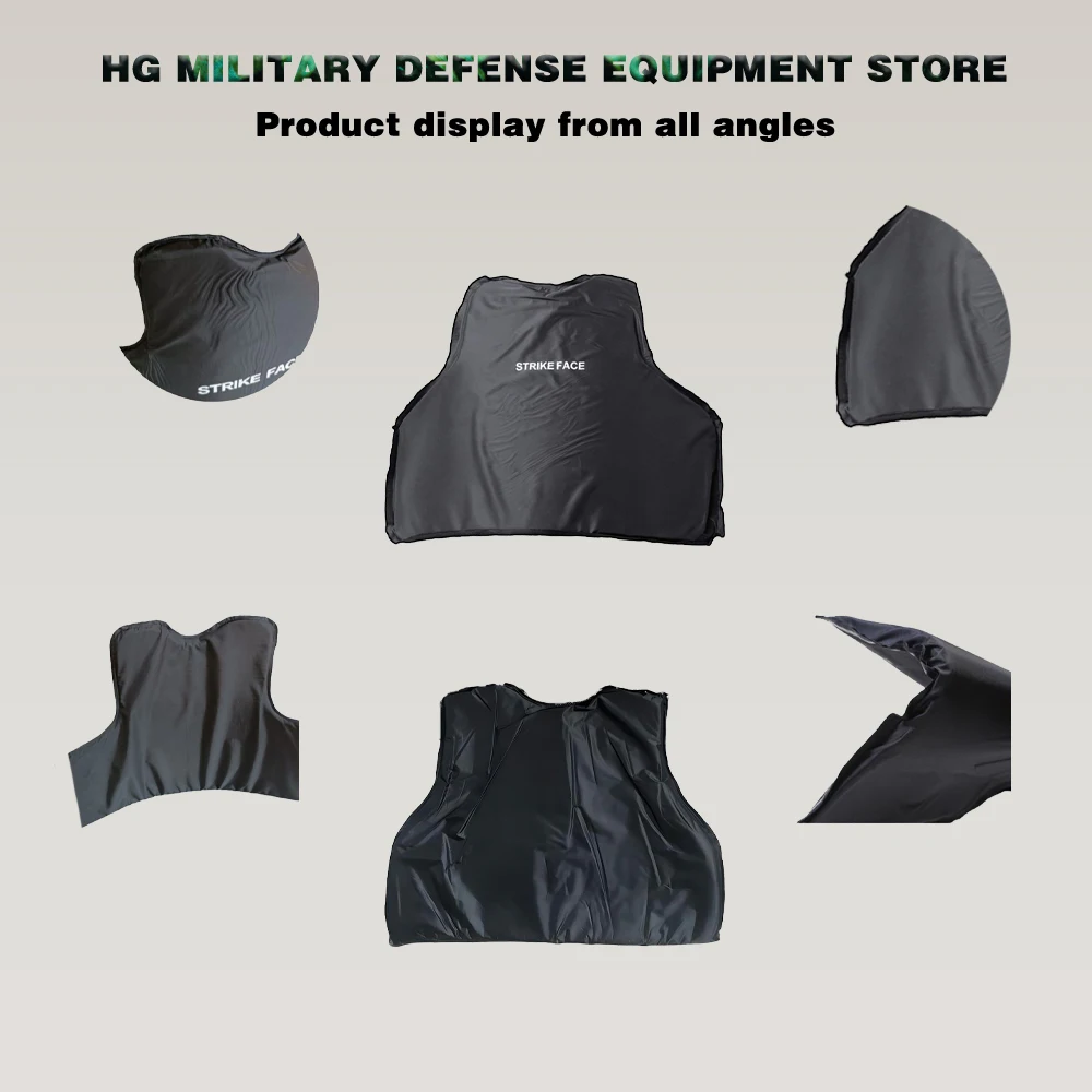 Level 3a NIJ IIIA 0.3 PE 0101.06 Police High Molecular Weight Polyethylene Soft Armor Self-Defense Tactical Bulletproof Plate body protector