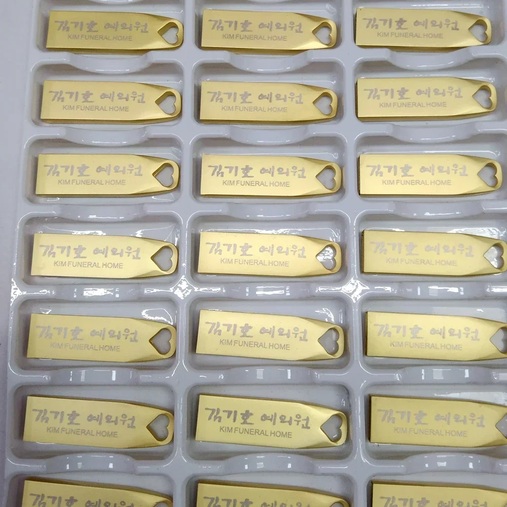 개/몫 pendrive 금속 USB 플래시 드라이브 8 기가 바이트 16 기가 바이트 32 기가 바이트 64 기가 바이트 128 기가 바이트 펜 드라이브 USB 2.0 미니 메모리 스틱 U 디스크 cle us