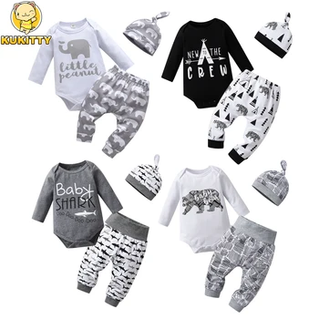 Baby Boy 3PCS Cotton Outfit 1