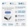FIREBAT T8 Pro Plus Mini PC Intel Celeron N5095 N100 Desktop Gaming Computer 8GB 16GB 256GB 512GB DDR4 DDR5 WIFI5 BT4.2 3