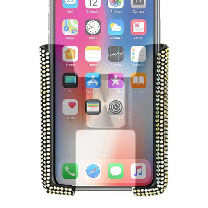 

Автомобильный держатель для телефона с креплением на вентиляционное отверстие вращающийся на 360 градусов Сияющий Автомобильный держатель для телефона автомобильная подставка для громкой связи держатель для сотового телефона