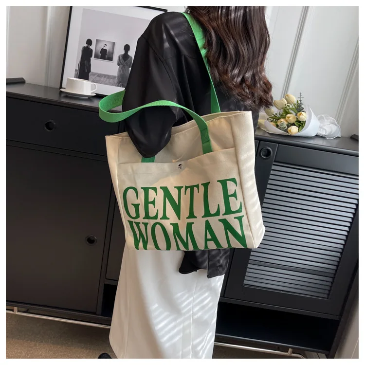 【GENTLEWOMEN】Bloomfield Tote Bag（送料関税込） Amazon.com: Gentle Woman Tote Bag Canvas Handbags Shoulder