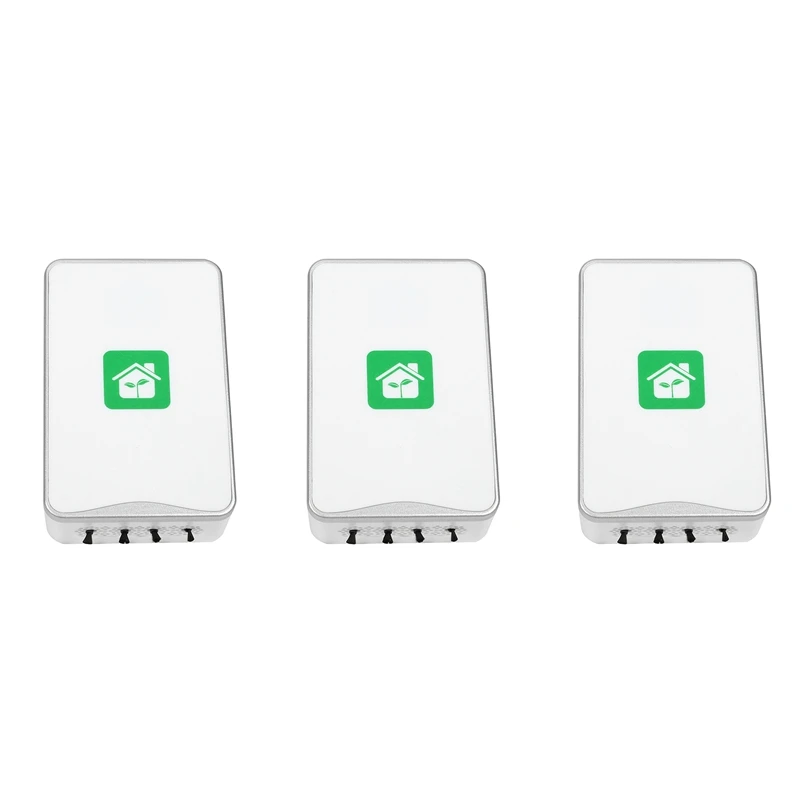 

3-х подключаемый очиститель воздуха генератор отрицательных ионов безфильтрующий ионизатор очиститель чистящие аллергены вилка США