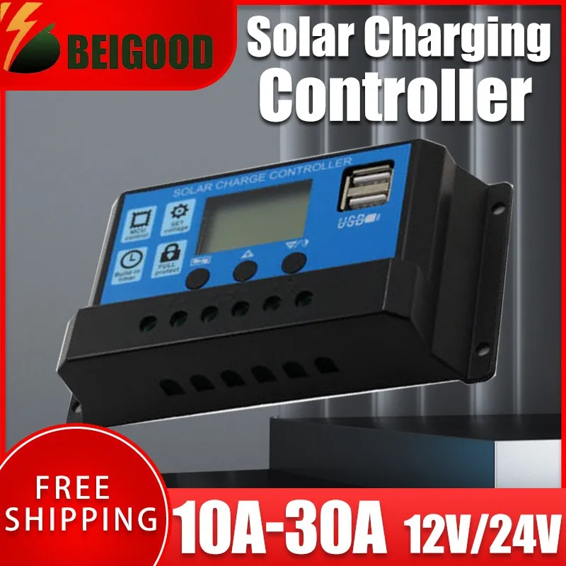 China Factory PWM Solar Turbine Generator Charge Controller 12v 24v AUTO Low Wind Speed Boost IP65 Water Proof