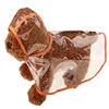 Pet Supplies Dog Raincoat Waterproof New Transparent Plastic Fashion Poncho Personalized Color Edge Costumes for Large Dogs 3