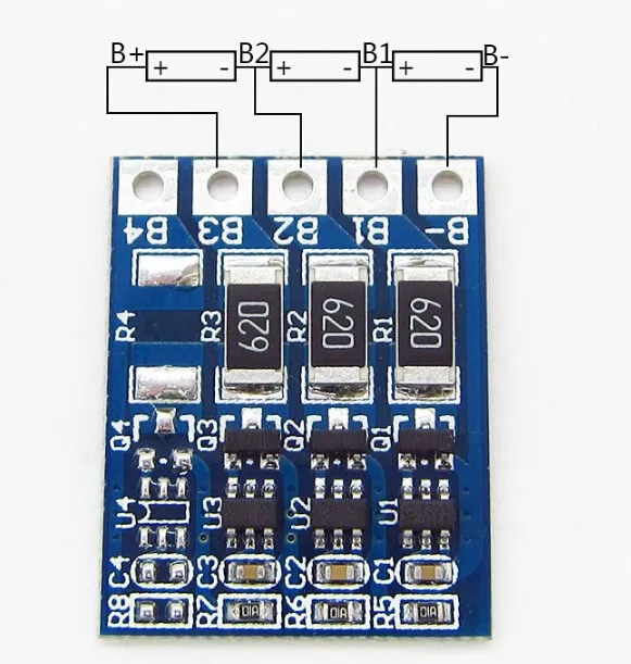 18650 Batteries Balanced Board (1)