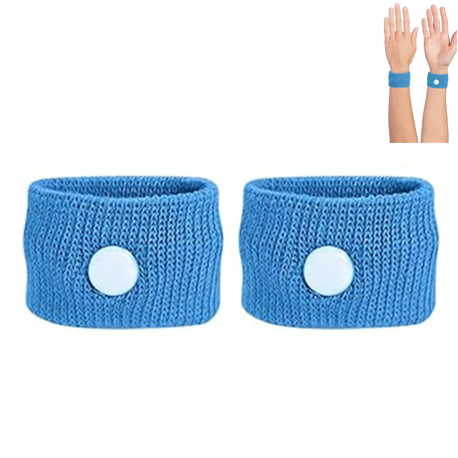 Description Picture 5 of itemTravel Motion Sickness Wristband Braces Chinese Medicine Physiotherapy Nausea Relief Dizziness Vomiting Car Boat Flying Sickness