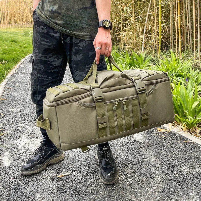 Mountaineering Bag, Large Capacity Handheld Luggage Bag, Multi Purpose Backpack, Handheld Travel Bag, Dual Purpose Fitness Bag 4