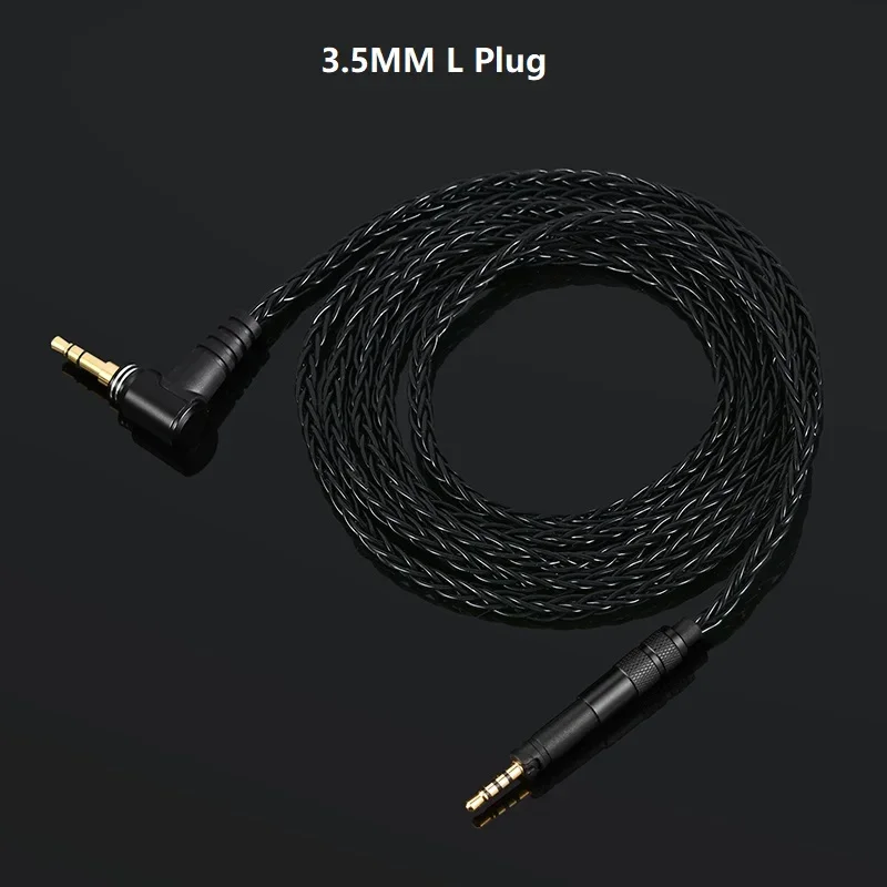 Silver Plated Copper HiFi Headphone Cable 3.5 4.4 For Sennheiser Momentum HD4.30 HD4.40BT HD4.50BTNC HD400S HD458 Audio Cable
