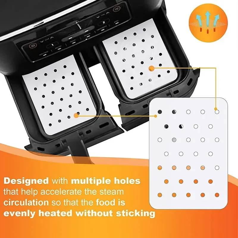 Manga Grill For Liner Baking Disposable Fryer Accessorie Ninja Air Paper Non-stick Mat