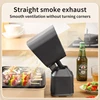 Portable mini range hood, small exhaust fan, outdoor camping hot pot and barbecue divine tool, desktop range hood for BBQ 4