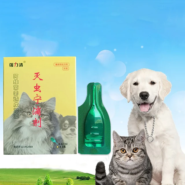 Pet Rovarirtó Bolhás Tetvek Rovar Gyilkos Spray -Permet Kutya Macska Kiskutya Cica Kezeléshez 0,67Mlx3 - Image 2