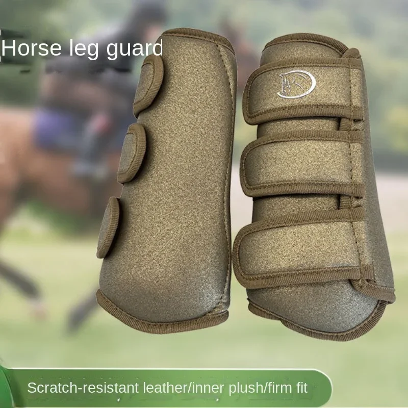DressedHorseLegProtectorsHorseGaitersSoftHoofProtectionHorse