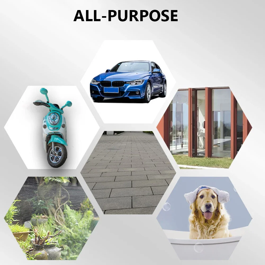 Adjustable Car Wash Water Gun High Pressure Sprinkler Connector Garden Hose Sprinkler Spray Nozzle For Car Washer Cleaning Tool