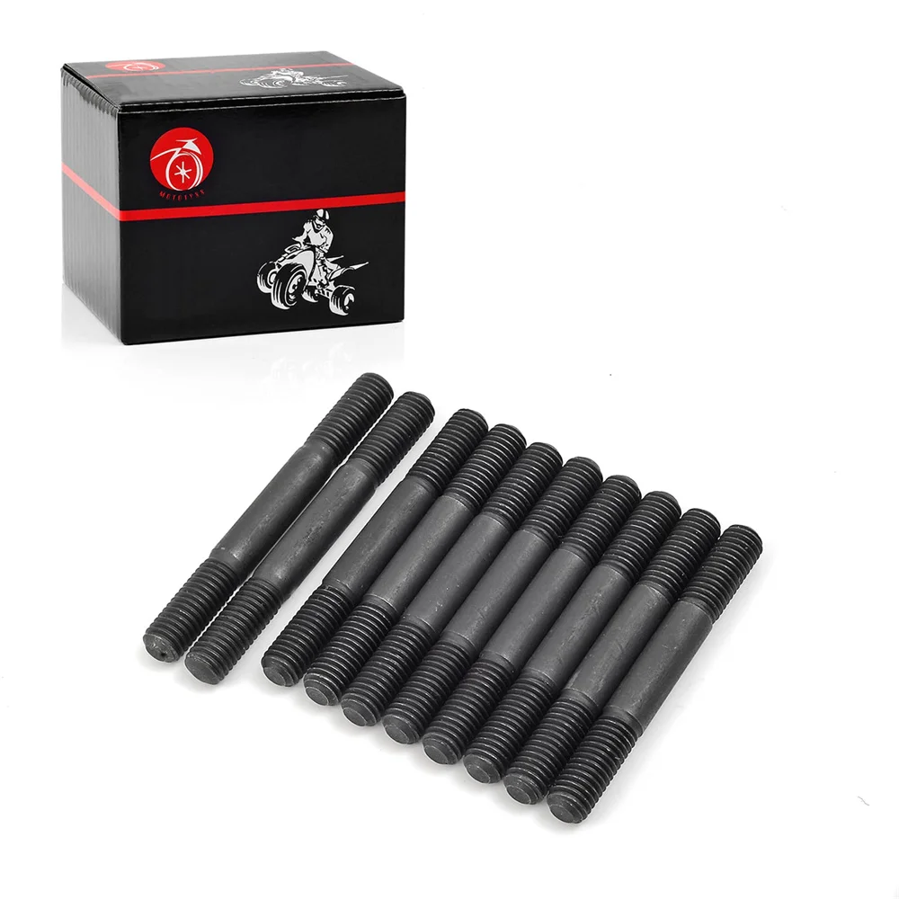 

10pcs Cool Head Studs Kit For Yamaha Banshee 350 1987-2006 For PRO DESIGN Cool Head Studs