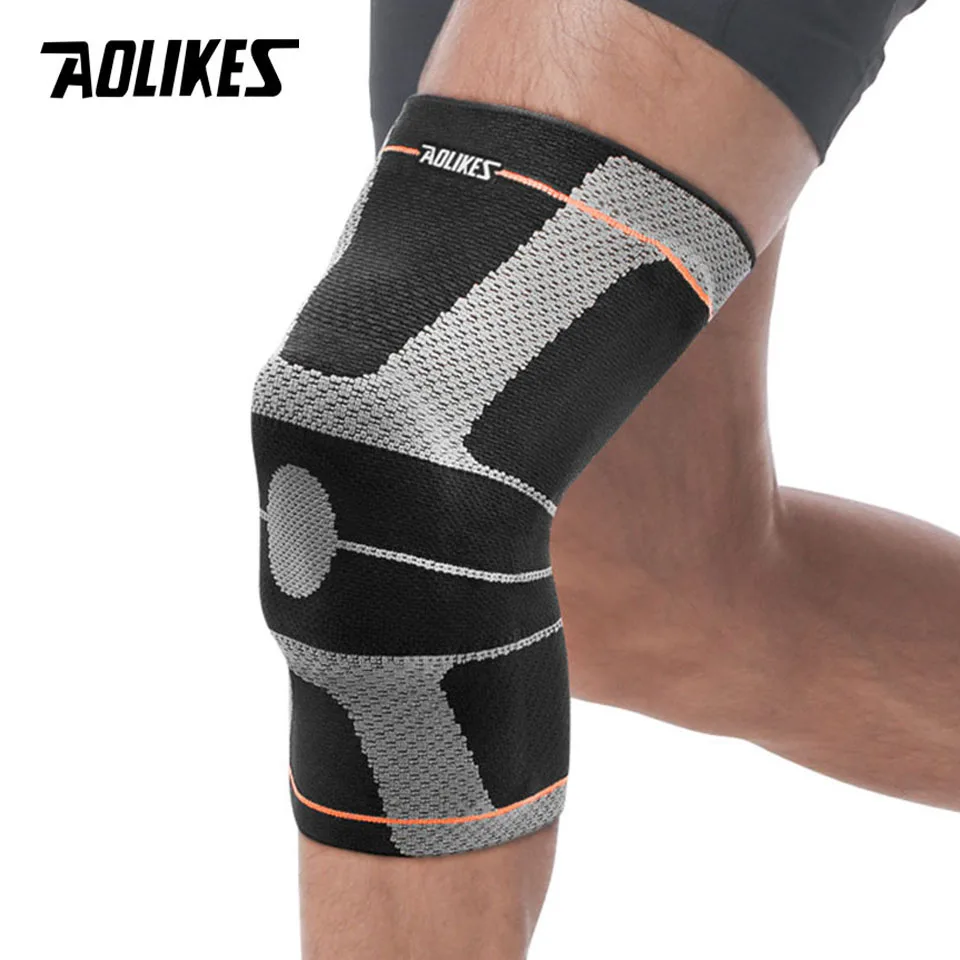 AOLIKES 1PCS Compression Knee Support,,Knee Support Bandage For Pain