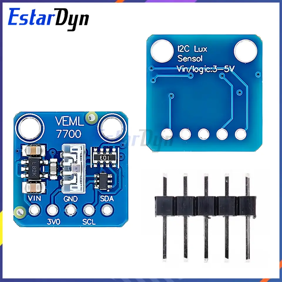VEML7700 High Precision Ambient Light Sensor 120k Lux, I2C Interface, 3.3V/5V for ESP32 image 1