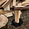 Wood Splitter Wedge Heavy Duty Small Firewood Kindling Splitter Manual Log Splitter for Small Fireplace Wood Stove 1