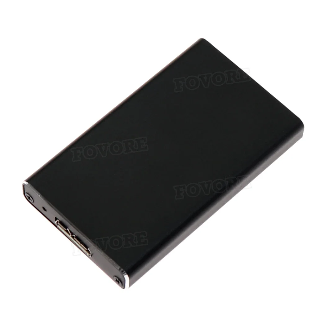 USB MSATA Case MSATA SSD to USB Adapter External Hard Drive Disk Box Storage Enclosure For KingSpec Kingdian mSATA S