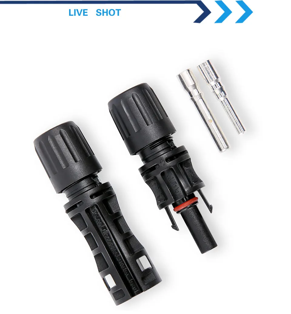 Conectores, 1500V, 60A, 6mm, 8mm, 2, 10 mm2 Cabo Solar, Atacado