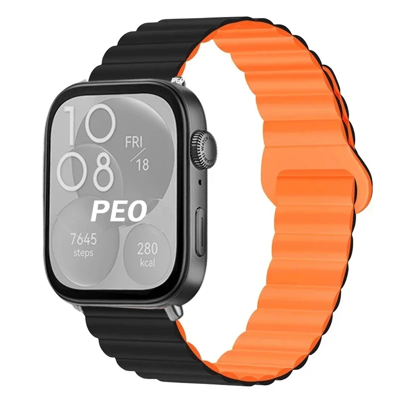 Magnetic Silicone Sport Band - Waterproof Watch Strap Bracelet Accessories