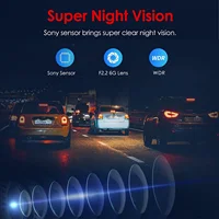 LF9 Pro Dash Cam 1080P Night Vision Car Camera Recorder Wi Fi Dashcam 170 FOV 24H