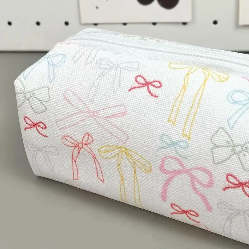 Nette Schleife Bleistift Box Cartoon Katze Große Kapazität Bleistift Fall Multifunktionale Lagerung Tasche Schule Büro Schreibwaren Student Geschenke – Detail 14