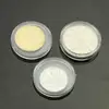 U50E 10pcs 25mm Applied Clear Round Cases Coin Storage Capsules Holder Round Plastic 3