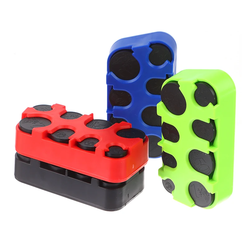 Mini Euro Coin Dispenser and Wallet Organizer