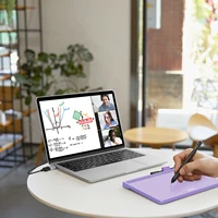UGEE S640 Tablette graphique 6,3 x 4 pouces Tablettes de dessin numérique avec stylet sans batterie 10 raccourcis Prise en charge d'Android Windows Mac 4