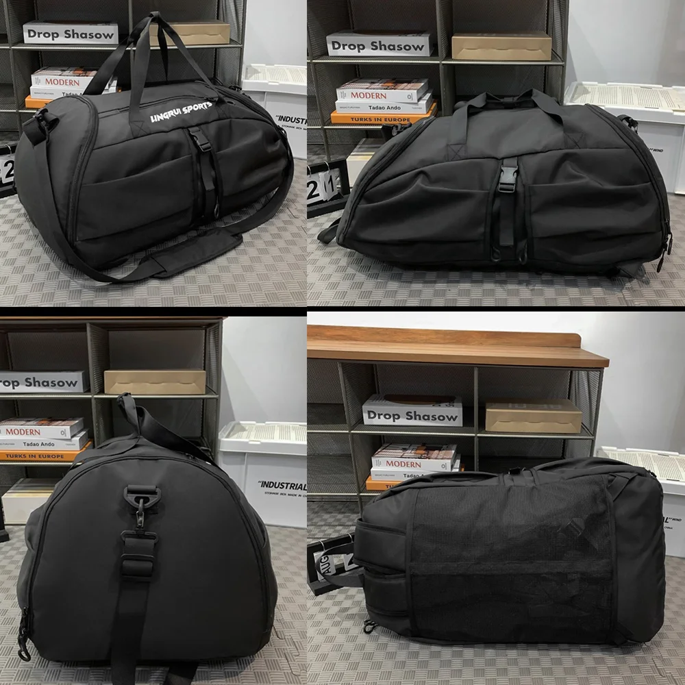 Gym Fitness Bag Large Men Women Sports Swimming Training Shoulder Pack Travel Duffel Handbag Business Crossbody Trip Backpack 5