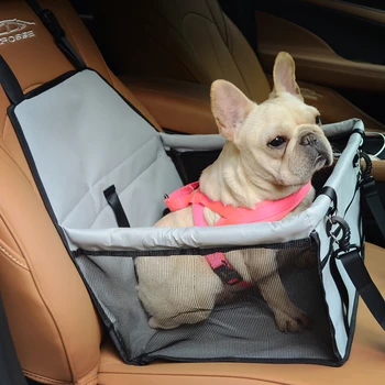 Foldable Dog Car Seat Carrier 1