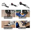 1~5PCS Angle Grinder Modified Oscillating Tool，Renovator Saw Slotting Machine Multifunction Power Woodworking Tool With Trimmer 3