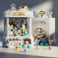 Big Size DIY Doll Machine Kids Coin Operated Play Game Mini Claw Catch Toy Crane Machines Music Doll Children Birthday Gifts Toy 1
