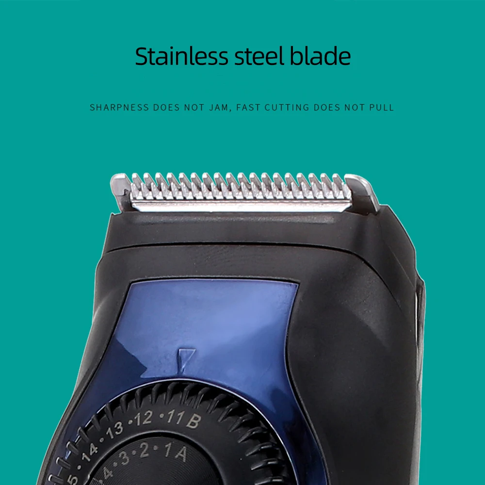 

Машинка для стрижки волос Мужская аккумуляторная с перезаряжаемой кромкой, 1-20 мм