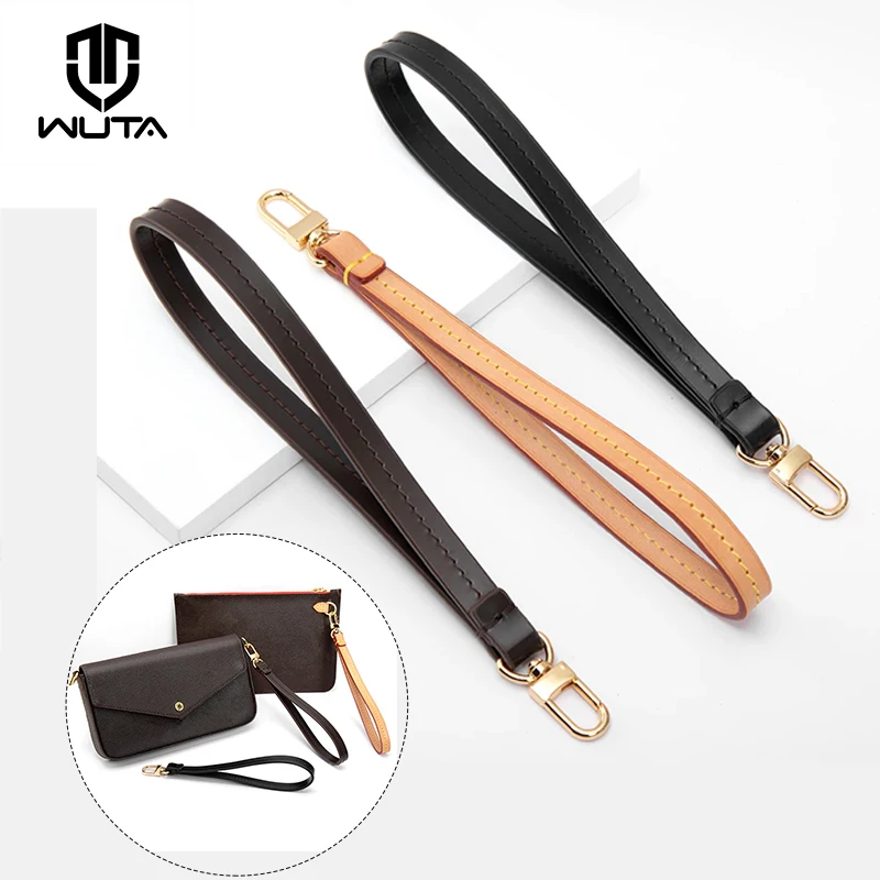 Wristlet Vachetta Strap Replacement for Pochette lv Bags Natural or Honey  Patina 