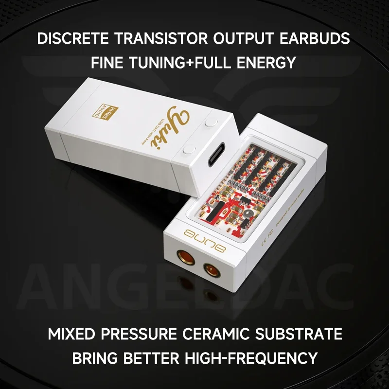 Aune Yuki Amplificador de Decodificação Portátil Hifi Dac Amp Cs43198 Duplo Pcm32bit 768k Dsd256 Vias Equilibrada Usb Dac Headphone Amp Hifigo - Image 5
