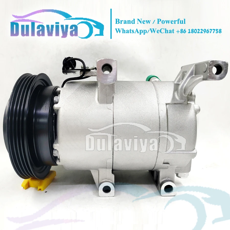 

AC Compressor For Hyundai Accent 2010 2011 L4 1.6L VS12 157370 97701-1E100 977011E100 471-6033 7512855 F500-CB9AA07 F500CB9AA07