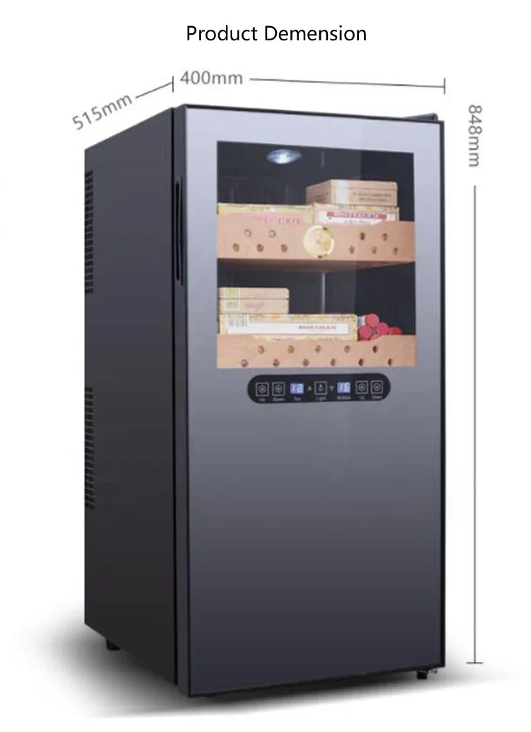 Commercial Wine Cigar Cooler Cabinet Humidor Large Cigar Humidor Refrigerator