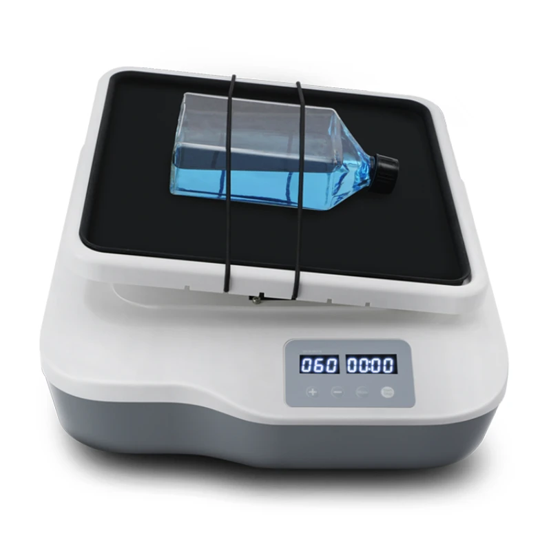 

Laboratory Equipment Manufacture Fixed Work Plate Adjustable Low Speed LED Digital Rocking Shaker