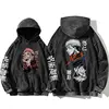 Jujutsu Kaisen Satoru Gojo Sweatshirts Anime Men's High Quality 100% Washed Cotton Hoodie Winter Oversized Streetwear Clothing 6