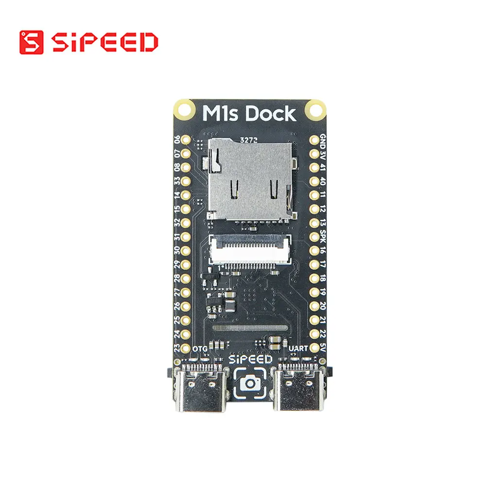 Placa de Desenvolvimento Artificial Inteligente Linux Sipeed M1s Dock ai Plus Iot Bl808 Tinyml Risc-v Linux - Imagem 4