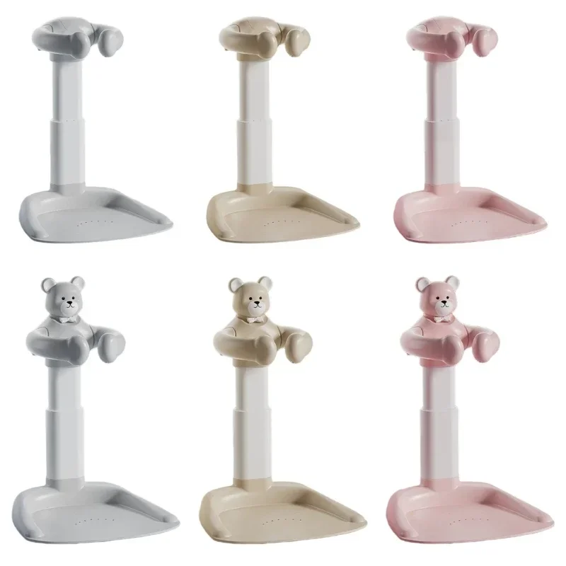 Description Picture 2 of itemPortable Baby Standing Bath Rack Shower Support Holder Height Adjustable Infant Bathtub Stand with Nonslip Large Base