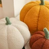YOMDID Soft Pumpkin Pillow Pumpkin Plush Sofa Cushion Bedroom Halloween Thanks Decor Kids Birthday Gift Baby Soothing Pillow 4